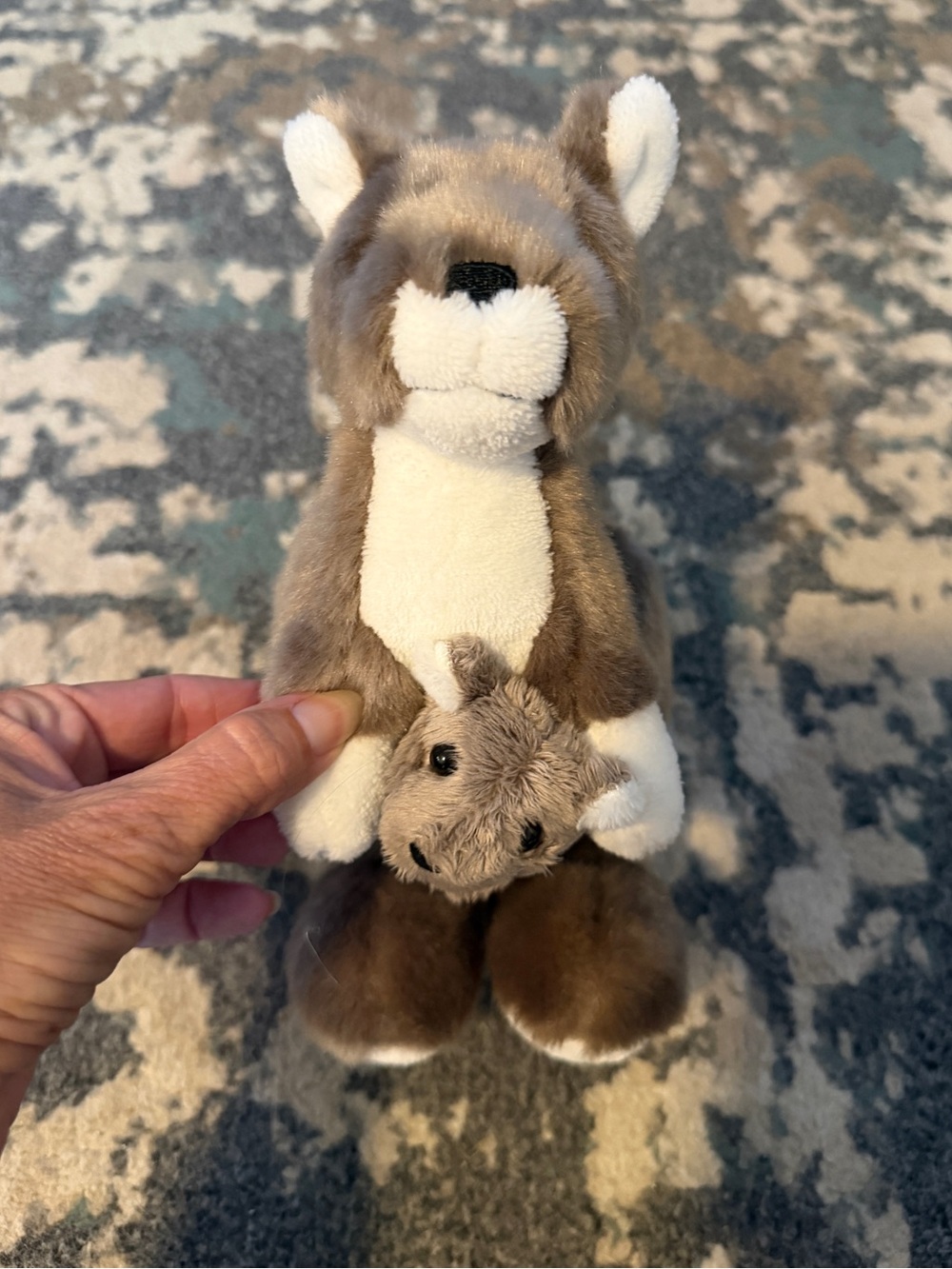 American Girl Doll Kira’s Kangaroo with Joey Brown & Cream
